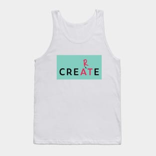 Create With an R Tank Top